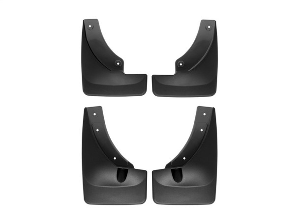 WeatherTech 2020+ Ford Escape/Escape Hybrid Front No Drill Mudflaps - Black - MSM-T-464381