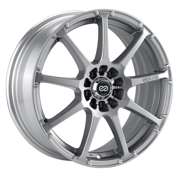 Enkei EDR9 16x7 4x100/114.3 45mm Offset 72.6 Bore Diameter Silver Wheel - MSM-T-4358499