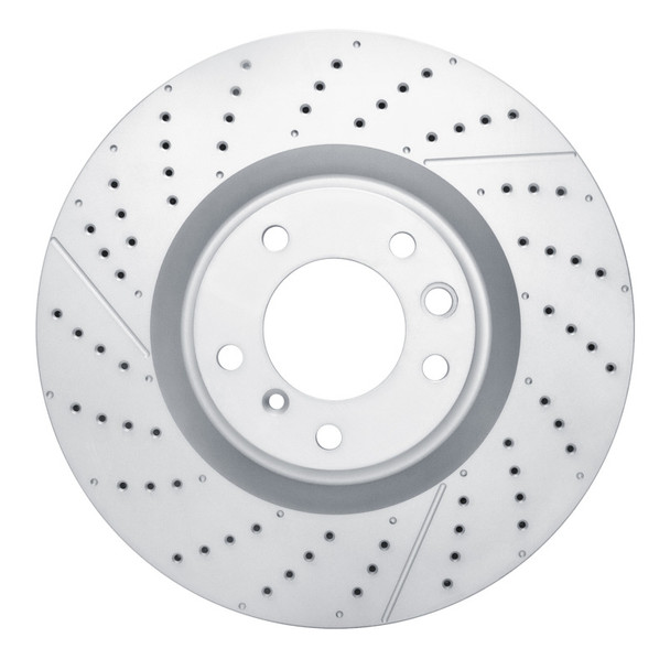 DFC 13-18 Mercedes-Benz G63 AMG Front Drilled GeoSPEC Coated Rotor and Slotted - MSM-T-929901