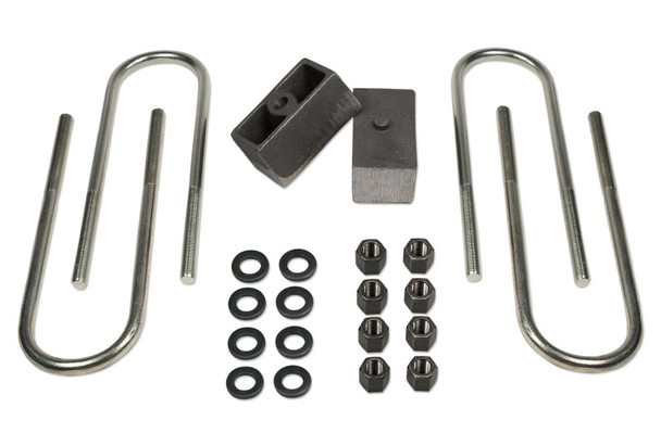 Tuff Country 73-87 Chevy Truck 3/4 Ton 4wd 2in Rear Block & U-Bolt Kit - MSM-T-654966