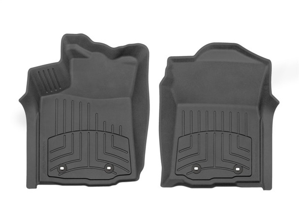 WeatherTech 18-20 Toyota Tacoma Front FloorLiner HP - Black - MSM-T-456381