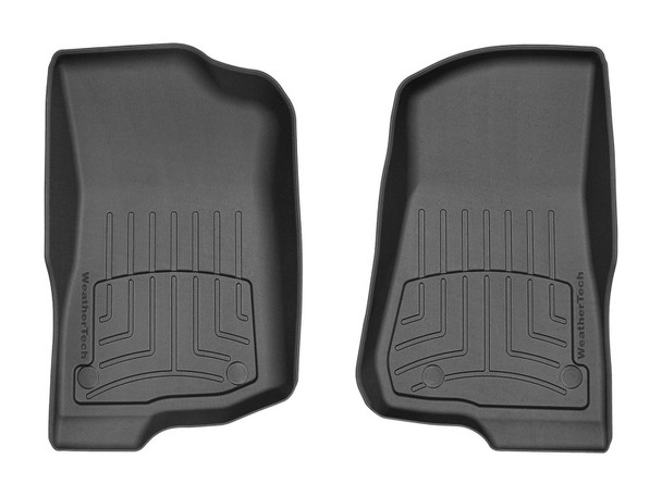 WeatherTech 2020+ Jeep Gladiator Front FloorLiner HP - Black - MSM-T-330010
