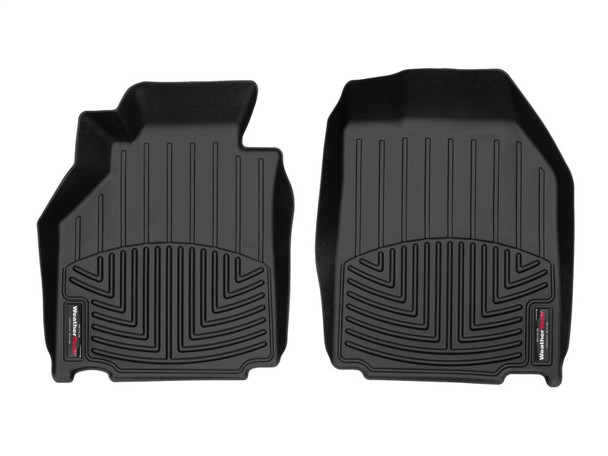 WeatherTech 02-05 Porsche 911 Carrera 4S Coupe (No Bose High-End Sound Sys) Front FloorLiner - Black - MSM-T-202677