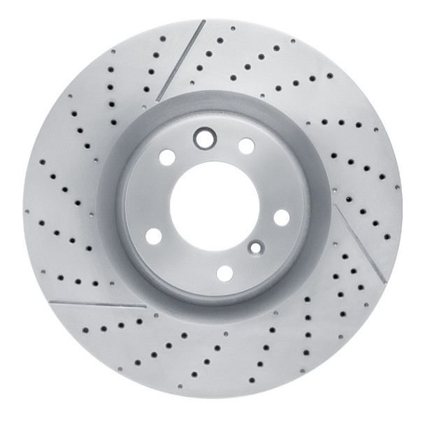 DFC 13-18 Mercedes-Benz G63 AMG Front Drilled and Slotted Brake Rotor - MSM-T-921879