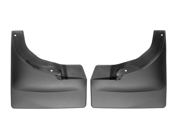 WeatherTech 2015+ Chevrolet Silverado 3500 / GMC Sierra/Sierra Denali 3500 No Drill Mudflaps - Black - MSM-T-130717