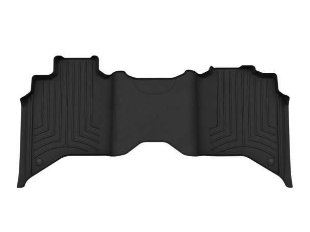 WeatherTech 2019+ Dodge RAM Truck 2500/3500 Crew Cab Rear FloorLiner HP - Black - MSM-T-482200
