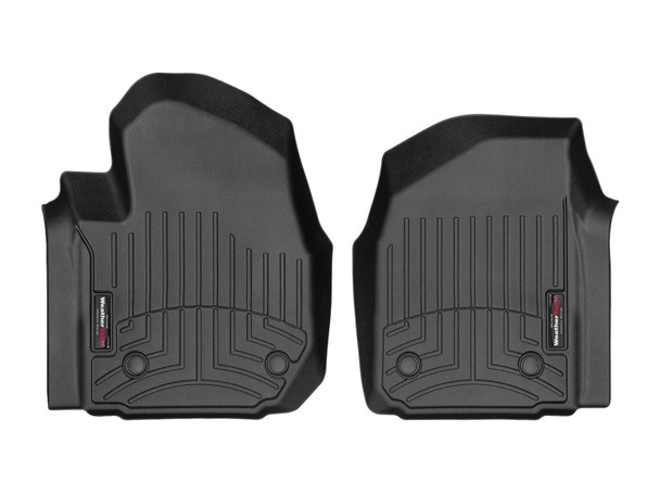 WeatherTech 2019+ Chevrolet Silverado 1500 / GMC Sierra 1500 Vinyl Front FloorLiner - Black - MSM-T-363970