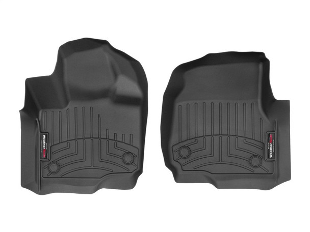 WeatherTech 21 Ford Expedition Front FloorLiner - Black - MSM-T-446317
