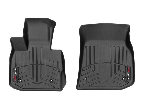 WeatherTech 2018+ BMW X3 Front FloorLiner - Black - MSM-T-146742