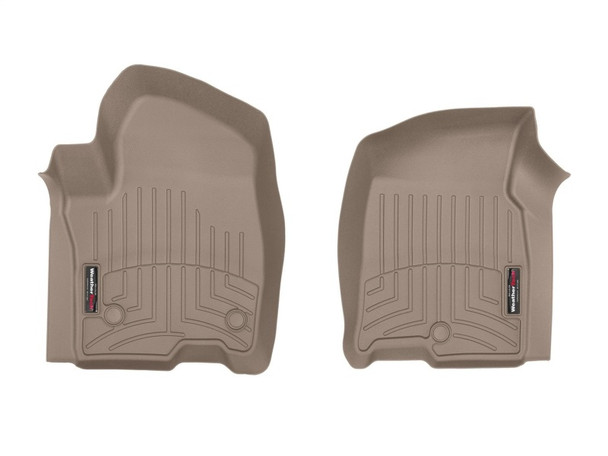 WeatherTech 2021+ Chevrolet Suburban Front FloorLiner - Tan - MSM-T-412063