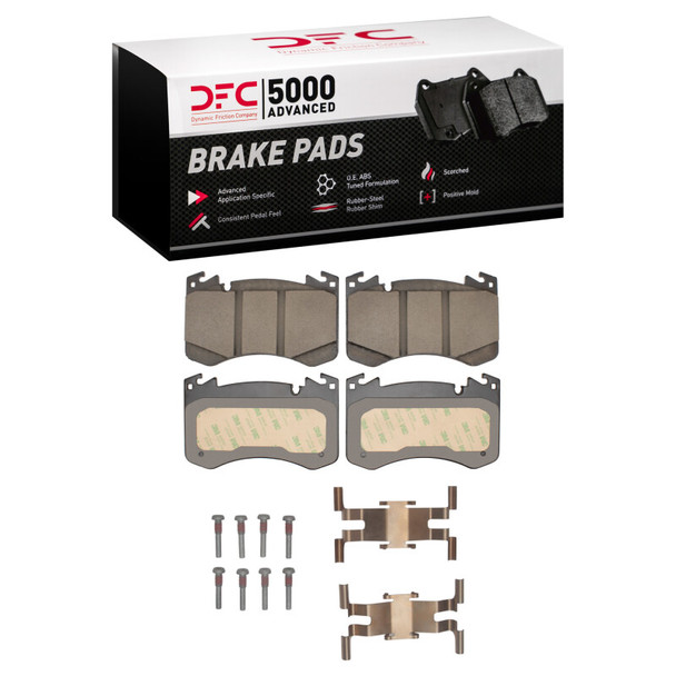 DFC 22-24 Land Rover Range Rover Sport Front 5000 Advanced Ceramic Brake Pads and Hardware Kit - MSM-T-903286