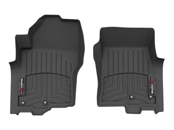 WeatherTech 2022+ Nissan Frontier (Crew Cab & King Cab) Front FloorLiner - Black - MSM-T-482046