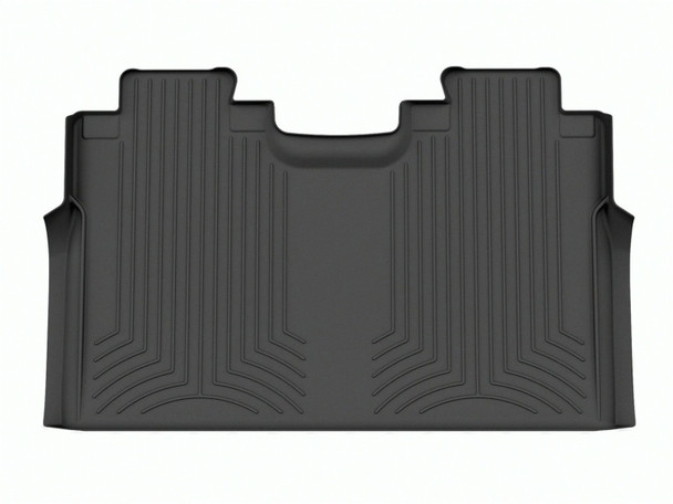 WeatherTech 15+ Ford F-150 (Supercrew w/ 1st Row Bucket Seats) Rear FloorLiners HP - Black - MSM-T-420108