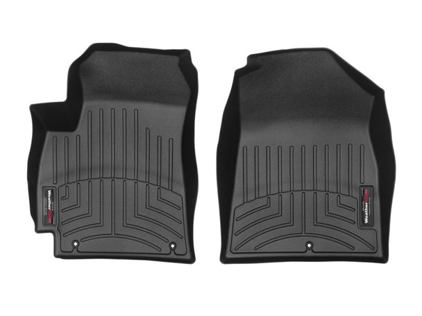 WeatherTech 21+ Kia Seltos Front FloorLiner - Black - MSM-T-420045