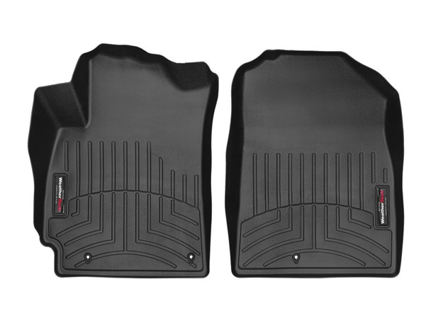 WeatherTech 2019+ Hyundai Veloster Front FloorLiner - Black - MSM-T-182851