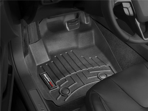 WeatherTech 10+ Ford Taurus Front FloorLiner - Black - MSM-T-4343390