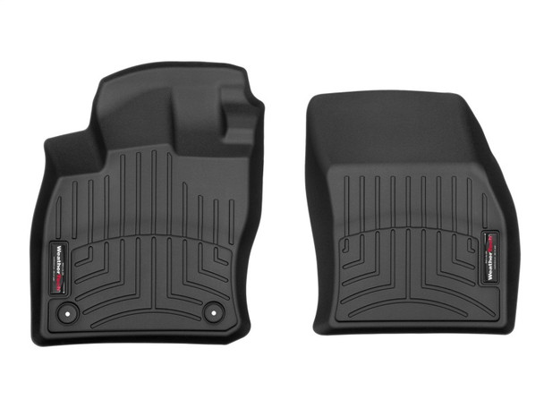 WeatherTech 2022+ Volkswagen Taos Front FloorLiner - Black - MSM-T-522449