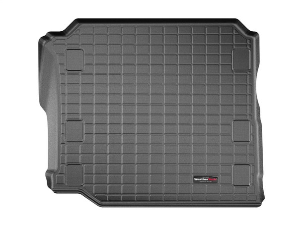 WeatherTech 2018+ Jeep Wrangler Unlimited JL w/Subwoofer Cargo Liners - Black - MSM-T-188356