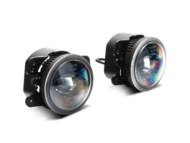 Raxiom 10-22 Jeep Wrangler JK/JL Axial Series LED Fog Lights - MSM-T-548050