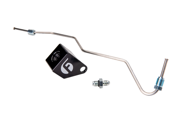 Fleece Performance 07.5-18 Dodge 2500/3500 Cummins 6.7L Exhaust Back Pressure Relocation Kit - MSM-T-588030