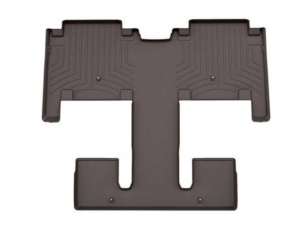 WeatherTech 24-25 KIA EV9 Rear FloorLiner - Cocoa - MSM-T-862454