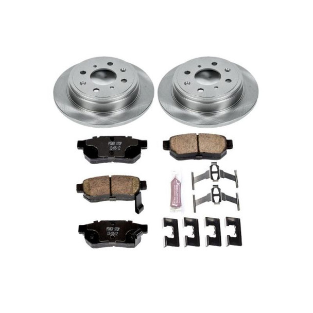 Power Stop 90-01 Acura Integra Rear Autospecialty Brake Kit - MSM-T-380651