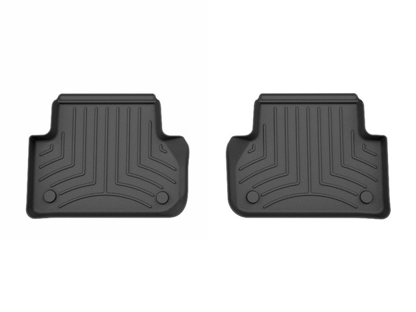 WeatherTech 17-24 Audi A4/S4/Allroad & 18-25 S5/A5 Rear FloorLiner HP - Black - MSM-T-828729