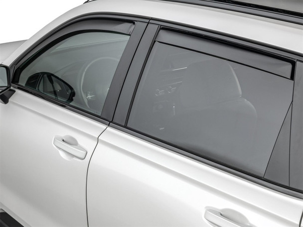 WeatherTech 23-25 Honda CR-V/Hybrid Front & Rear Side Window Deflectors - Dark Tint - MSM-T-749922