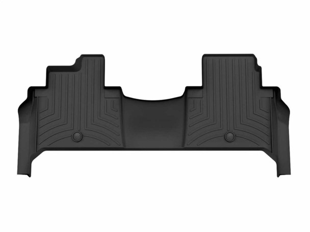 WeatherTech 2025+ Infiniti QX80/Nissan Armada Rear FloorLiner - Black - MSM-T-837609