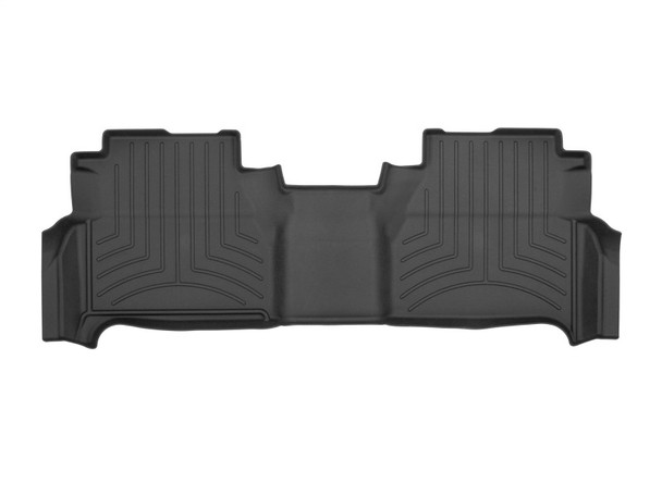 WeatherTech 22-23 Nissan Frontier Crew Cab Rear FloorLiner - Black w/o Fender Premium Audio - MSM-T-653276