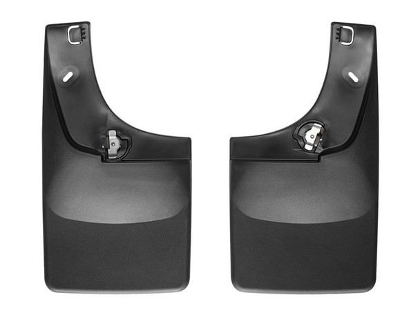 WeatherTech 14+ GMC Sierra/Sierra Denali No Drill Mudflaps - Black - MSM-T-4341166
