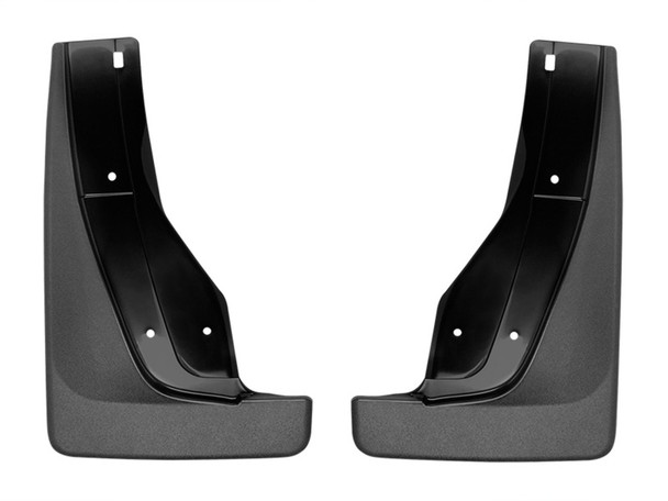 WeatherTech 11-21 Dodge Durango Rear No Drill Mudflaps - Black - MSM-T-461419