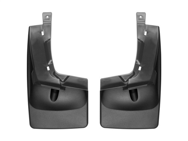 WeatherTech 2019+ Ford Ranger No Drill Rear Mudflaps - Black - MSM-T-318293