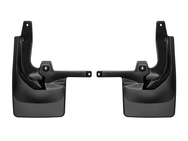 WeatherTech 2018+ Jeep Wrangler Sport/Sport S Rear No Drill MudFlaps - Black - MSM-T-212020