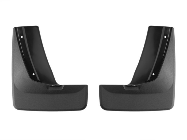 WeatherTech 2020+ Hyundai Palisade No Drill Mudflaps - Black - MSM-T-474889
