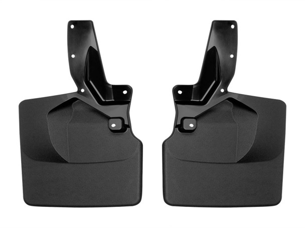 WeatherTech 2021+ Ford Bronco Front No Drill MudFlaps - Black - MSM-T-488583