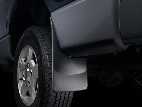WeatherTech 09-13 Dodge Ram 1500/2500/3500 No Drill Mudflaps - Black - MSM-T-4341120