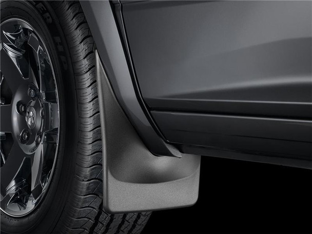 WeatherTech 07-13 Chevrolet Silverado No Drill Mudflaps - Black - MSM-T-4341104
