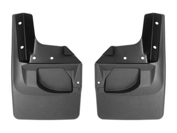 WeatherTech 18+ Jeep Wrangler JL No Drill Mudflaps - Black - MSM-T-330533