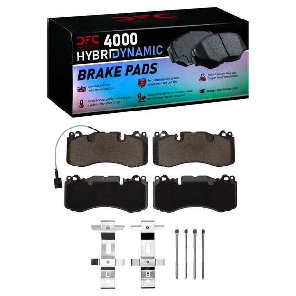 DFC 14-24 Maserati Quattroporte Front 4000 HybriDynamic Brake Pads and Hardware Kit - MSM-T-917179