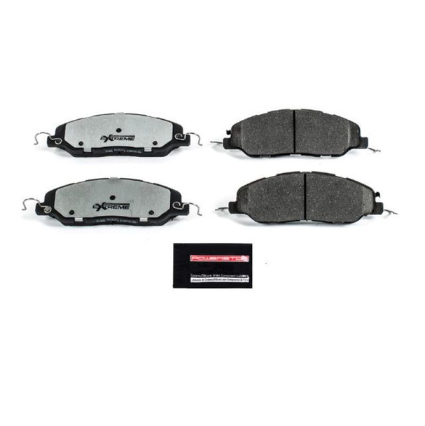 Power Stop 11-14 Ford Mustang Front Z26 Extreme Street Brake Pads w/Hardware - MSM-T-387756