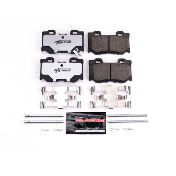 Power Stop 09-13 Infiniti FX50 Rear Z26 Extreme Street Brake Pads w/Hardware - MSM-T-384890