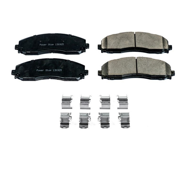 Power Stop 13-19 Ford F-250 Super Duty Rear Z17 Evolution Ceramic Brake Pads w/Hardware - MSM-T-422426