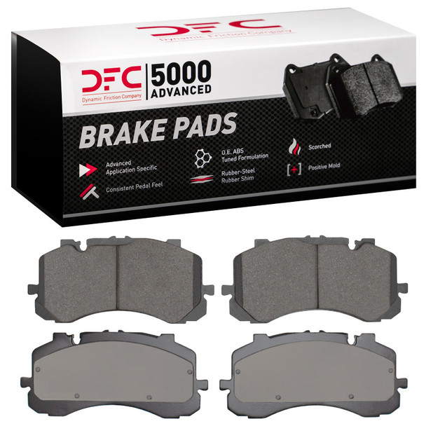 DFC 17-25 Bentley BENTAYGA Front 5000 Advanced Low Metallic Brake Pads - MSM-T-902998