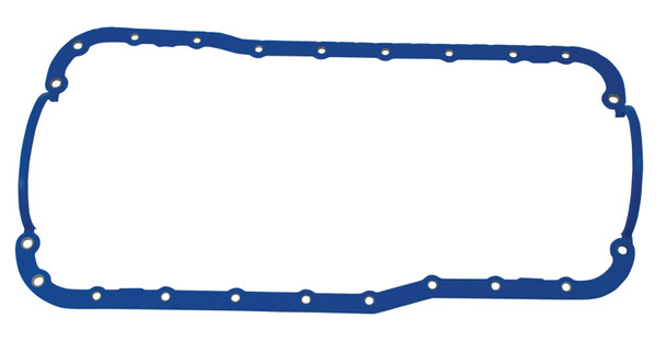 Moroso Ford 289-302 (Late Model Oil Pan) Oil Pan Gasket - One Piece - Reinforced Steel - MSM-T-406853
