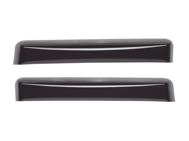 WeatherTech 19-21 Ram 1500 Crew Cab Rear Side Window Deflectors - Dark Smoke - MSM-T-438731