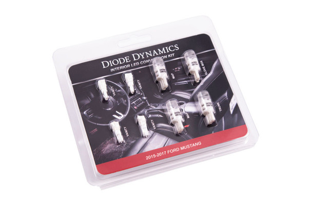 Diode Dynamics Mustang Interior Light Kit 15-17 Mustang Stage 2 - Cool - White - MSM-T-649146