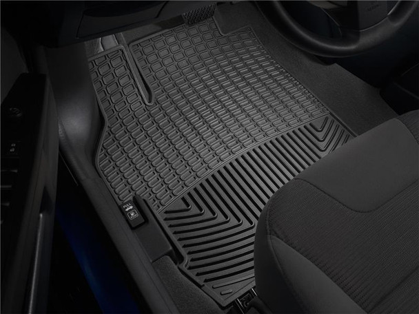WeatherTech 12-15 Dodge Ram Truck 1500 Front Rubber Floor Mats - Black - MSM-T-4360712