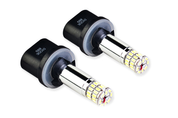 Diode Dynamics 880 HP36 LED Bulb - Cool - White (Pair) - MSM-T-648752