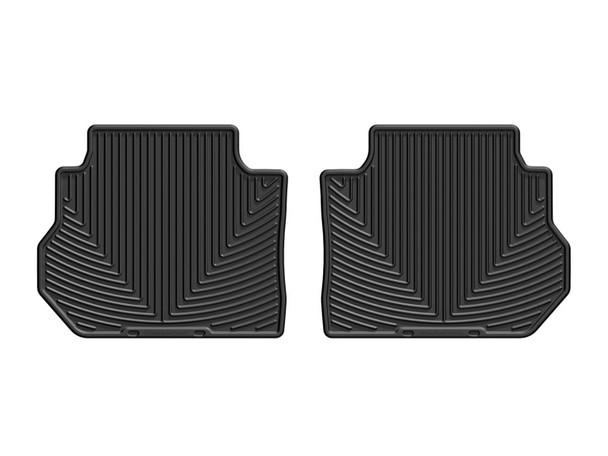 WeatherTech 17+ GMC Acadia / Acadia Denali Rear Rubber Mats - Black - MSM-T-461845